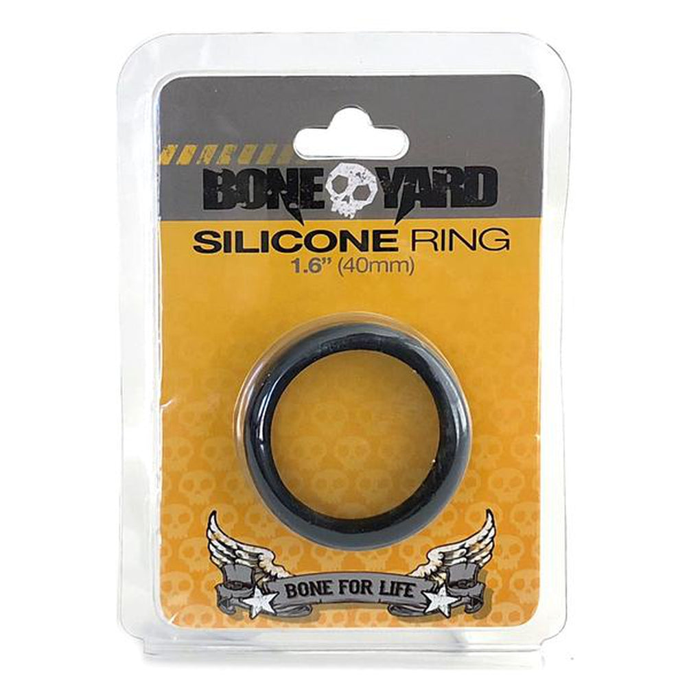 Boneyard Silicone Ring 40mm Black - C1RB2B