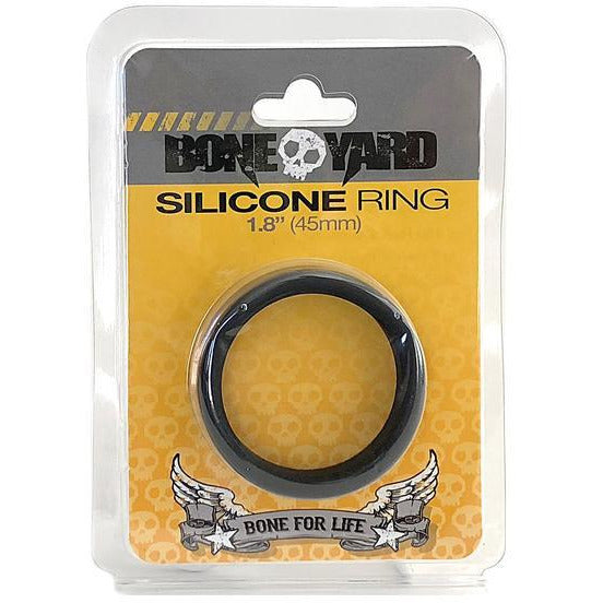 Boneyard Silicone Ring 45mm Black - C1RB2B