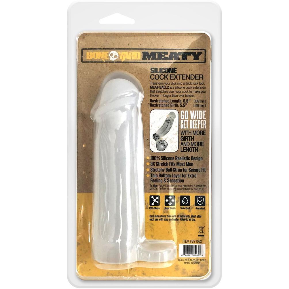 Meaty Cock Extender Clear - C1RB2B