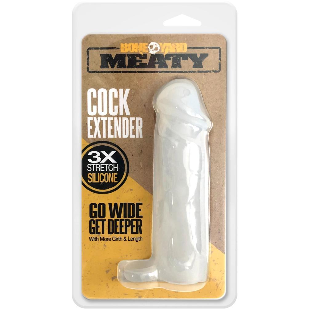 Meaty Cock Extender Clear - C1RB2B
