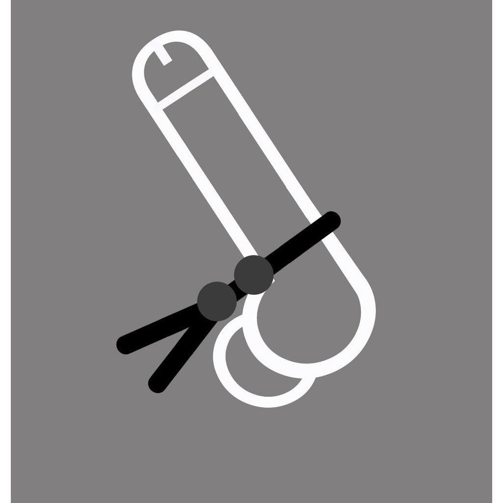 Cock Leash Double - C1RB2B