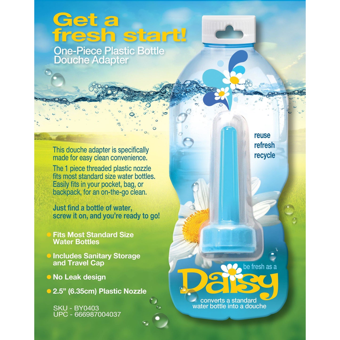 Daisy Water Bottle Douche - C1RB2B