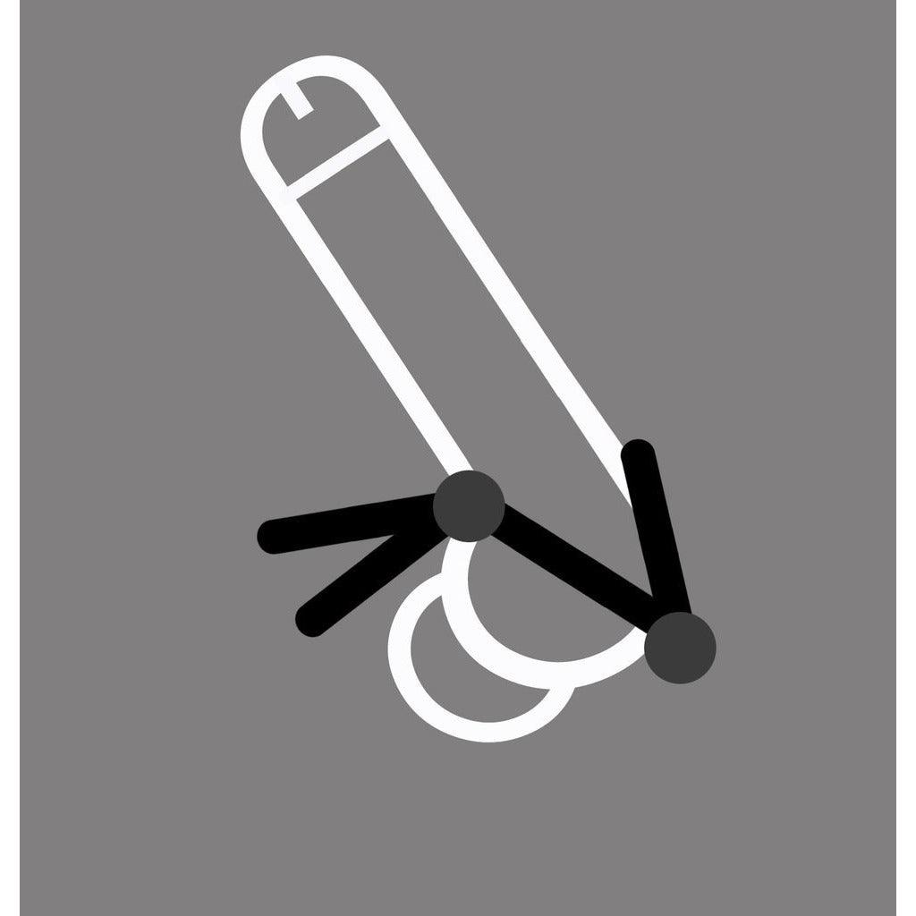 Cock Leash Double - C1RB2B