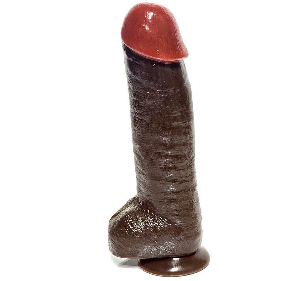 Black Balled Dildo - C1RB2B