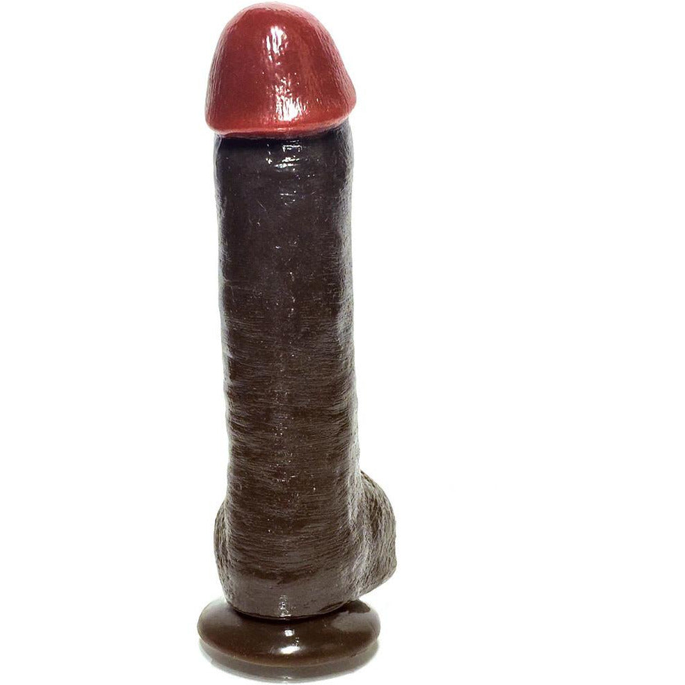 Black Balled Dildo - C1RB2B