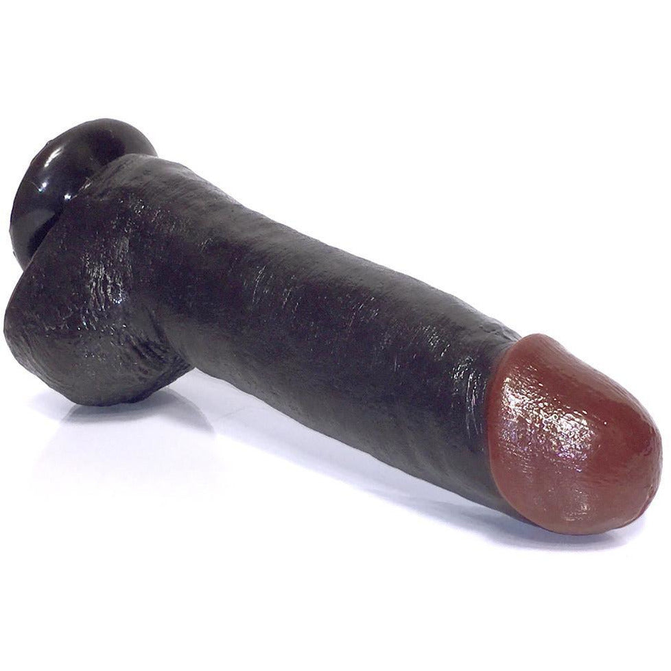 Black Balled Dildo - C1RB2B