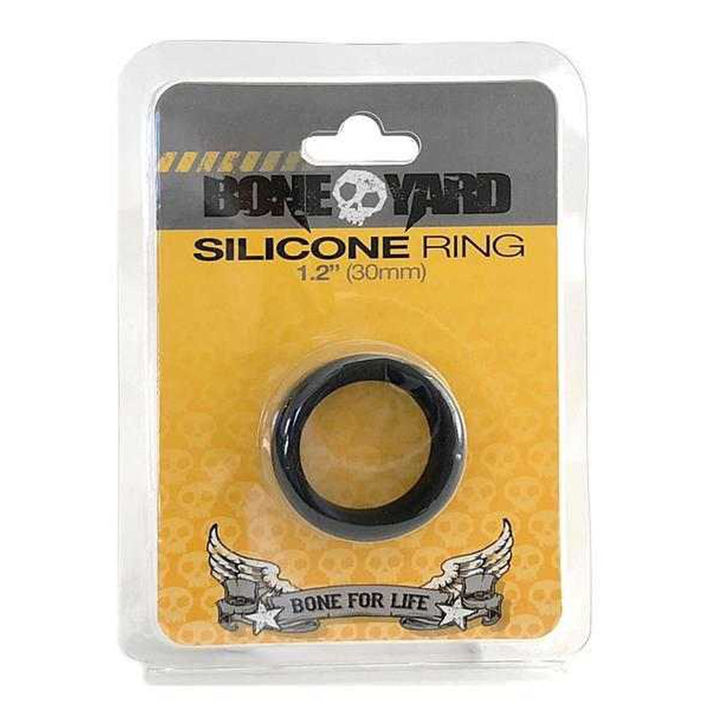 Boneyard Silicone Ring 30mm Black - C1RB2B