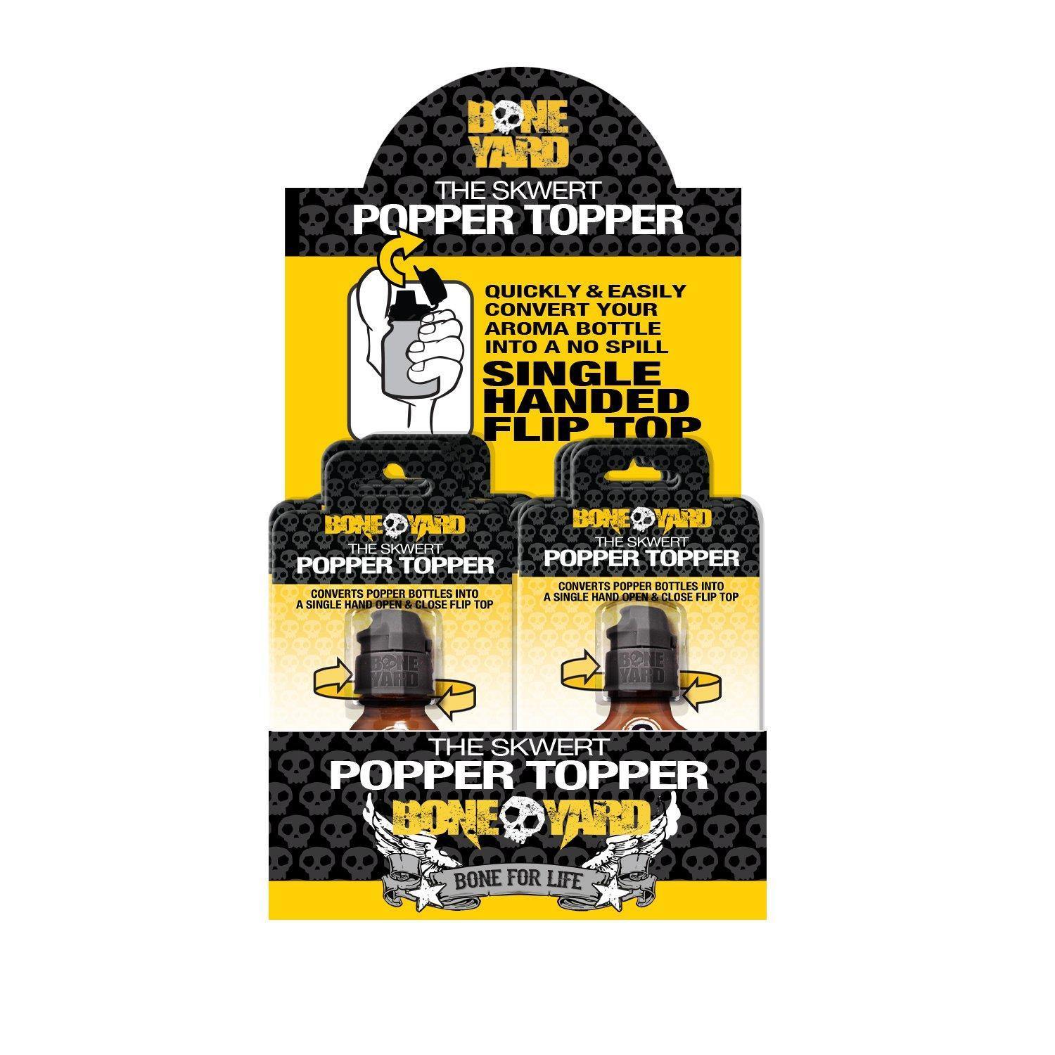 Skwert Popper Topper POS Kit (6 small/6 large) - C1RB2B