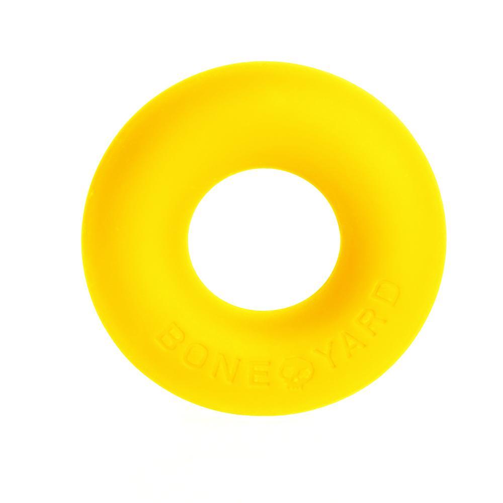 Ultimate Silicone Cock Ring Yellow - C1RB2B