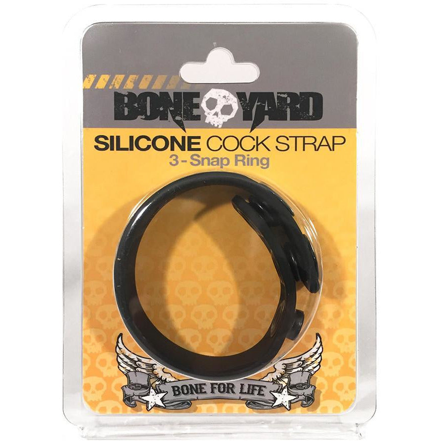 Boneyard Cock Strap Black
